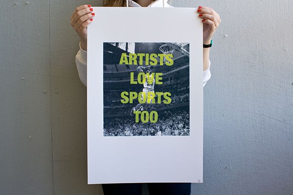 Artists Love Sports Too